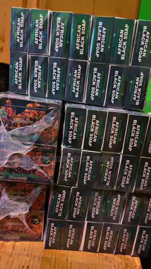 African Black Soap 6pcs