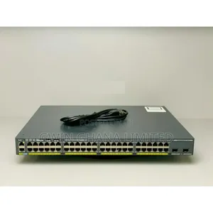 Cisco 2960-X KCC-Rem-Tny-Ws-C2960. 48port Gigabit Managed Switch +Sfp