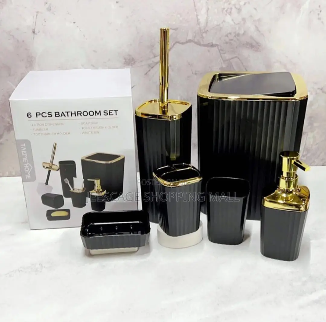 6pcs Bathroom Accessories