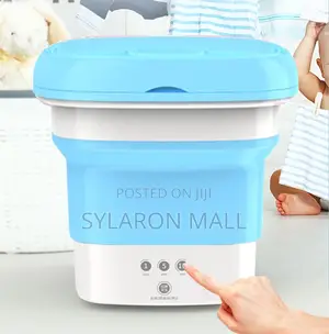 Mini Foldable Washing Machine – Portable Efficient