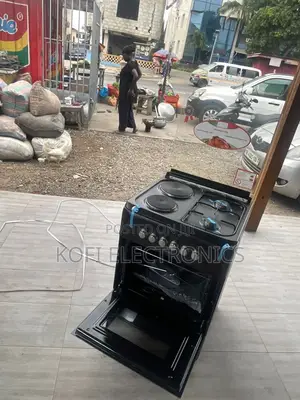 Modern 2 Gas 2 Electric Stove With Oven Cook Smart, Bake Easy