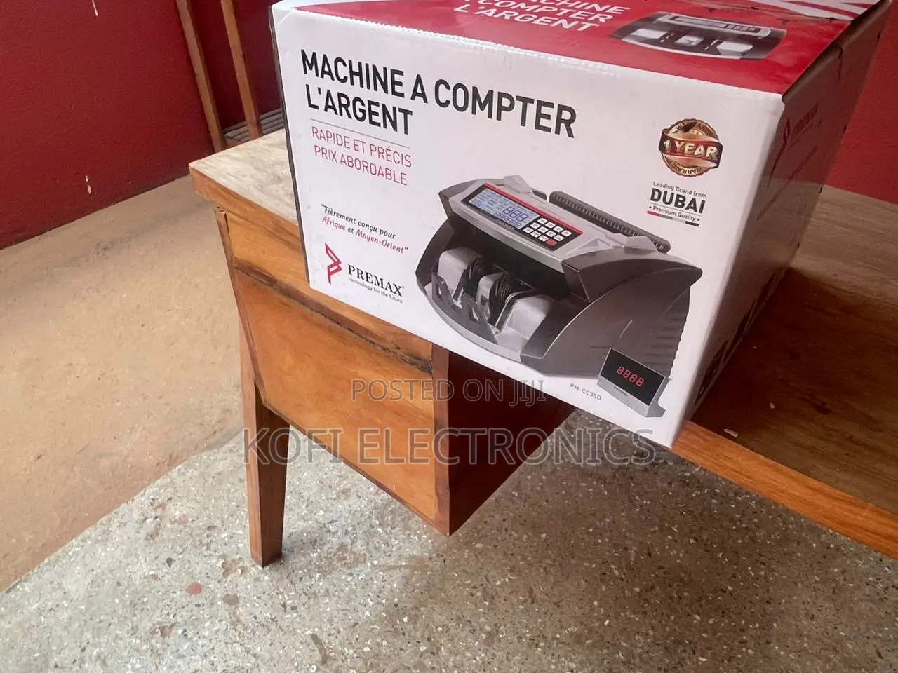 Electronic Premax Money Counter High Precision and Speed