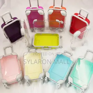 Mini Transparent Trolley Case – Multipurpose Gift Box