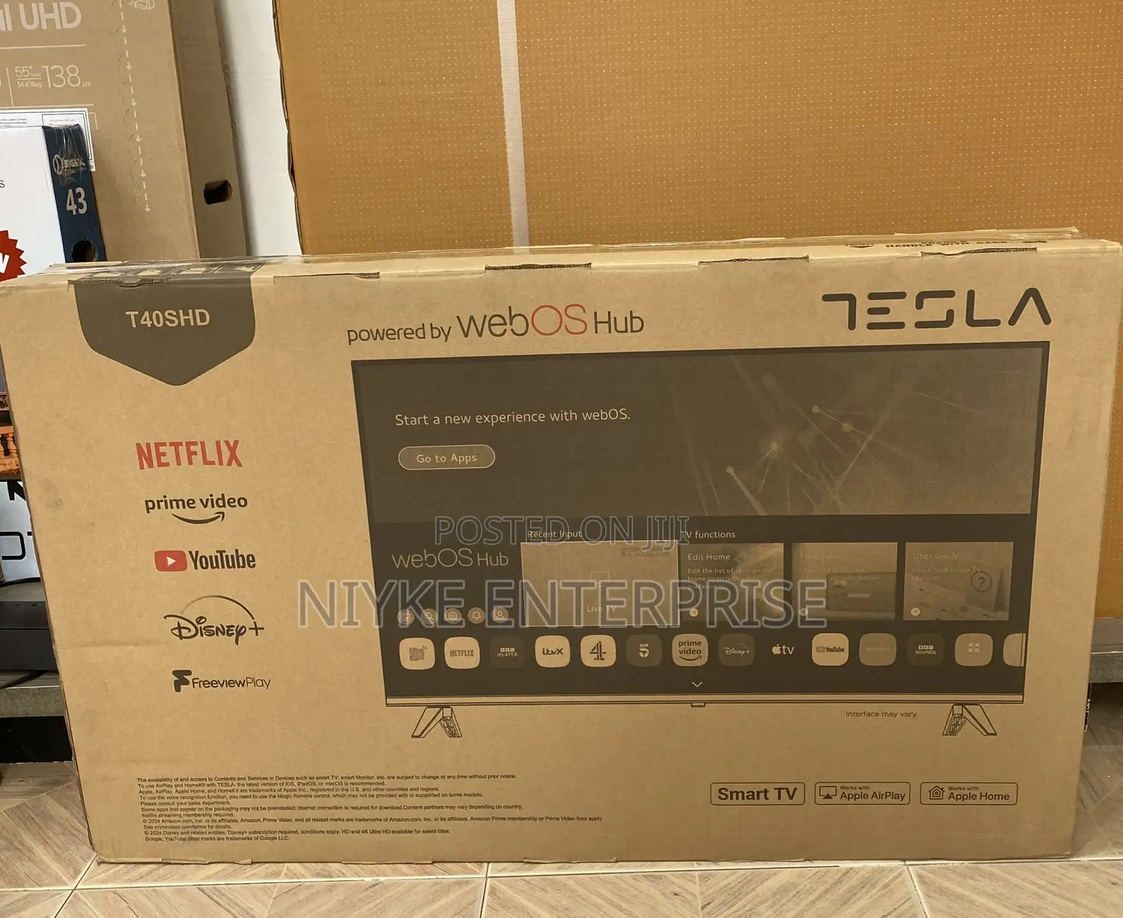 Tesla 40-inch T40shd Led Smart Tv,