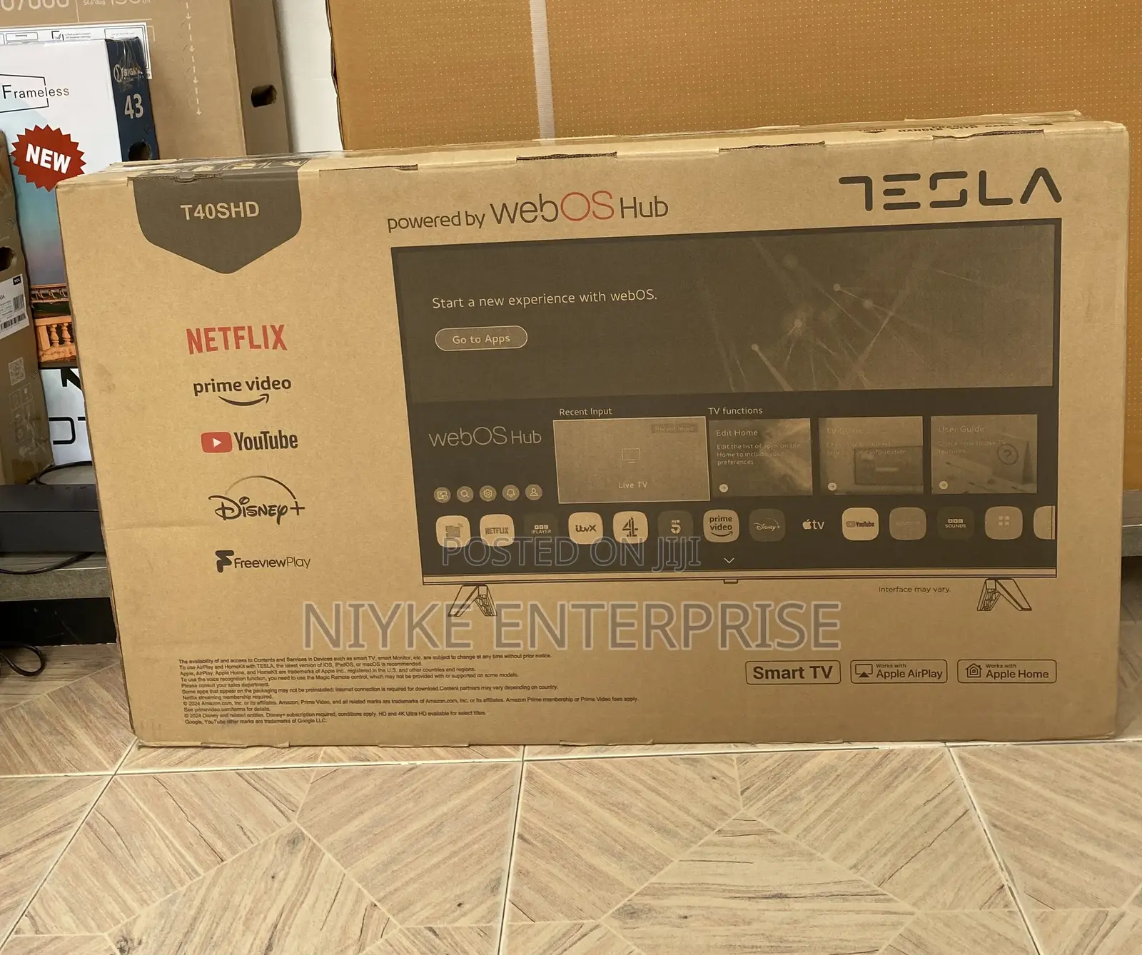 Tesla 40-inch T40shd Led Smart Tv,