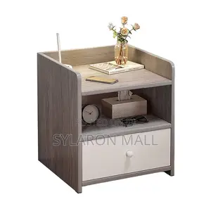 Modern Wooden Bedside Table With Drawers