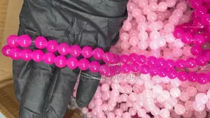 Pink Jade Beads