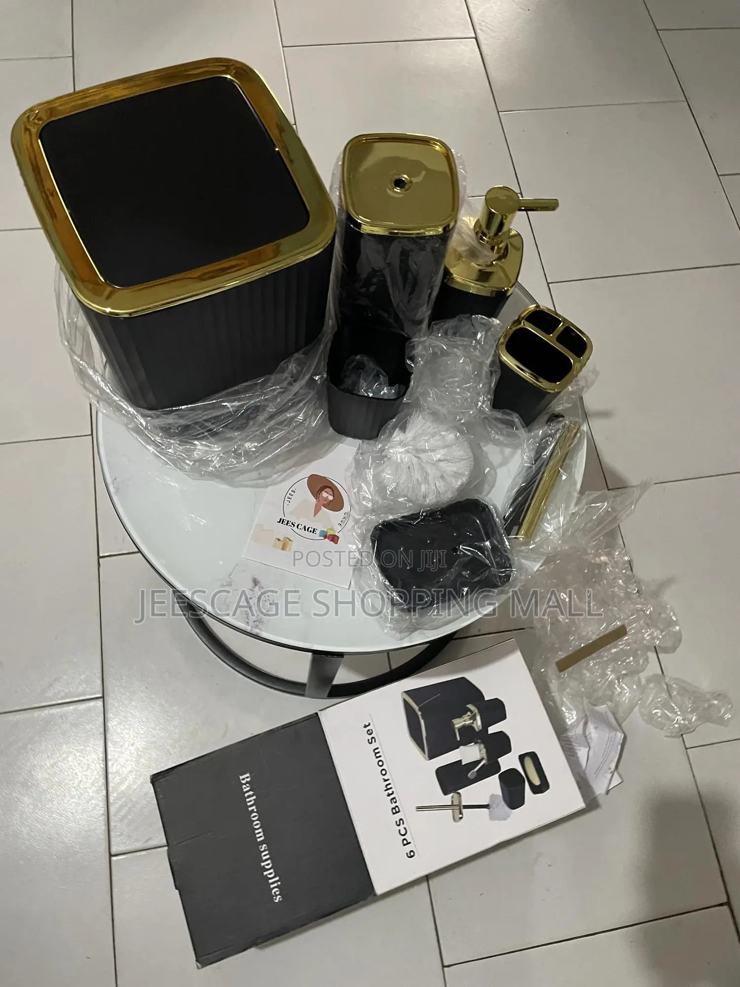 6pcs Bathroom Accessories