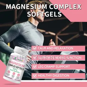 Magnesium Complex Softgel 500g- Easily Absorbable -