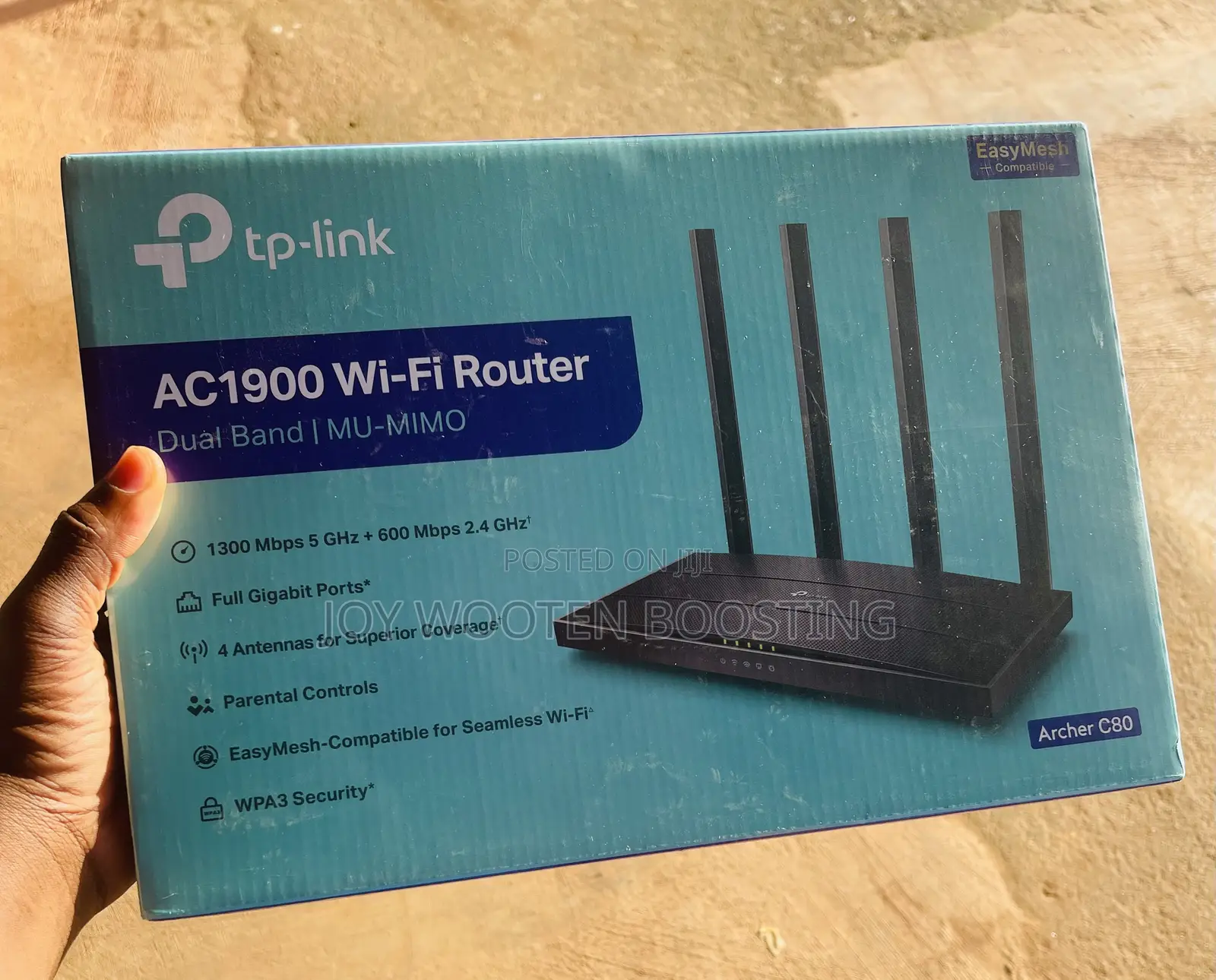 Tp-Link Archer C80 (Ac1900 Dual-Band Wi-Fi Router)