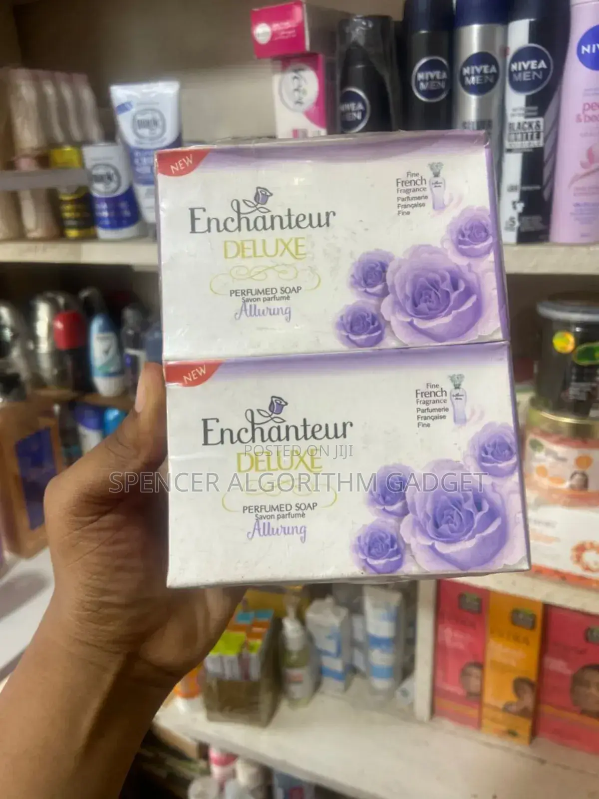 Enchanteur Deluxe Perfumed Soap (4 in a Pack)