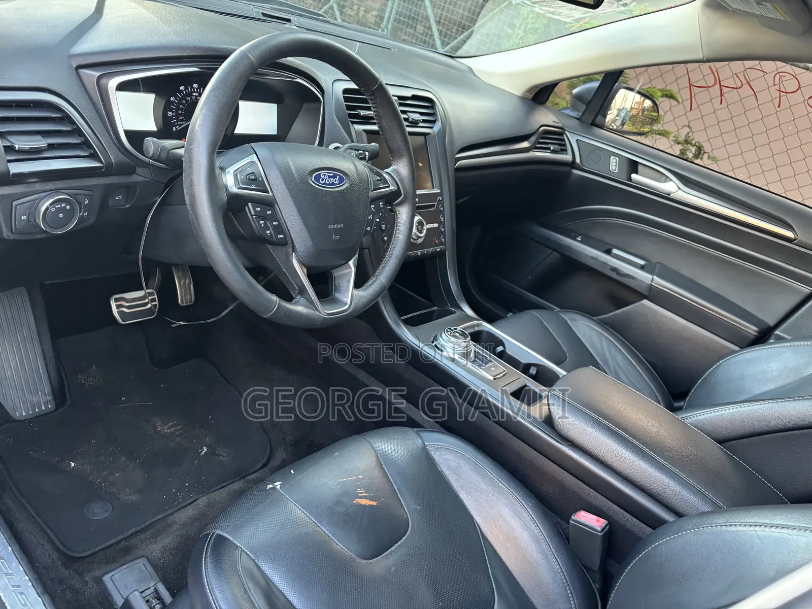Ford Fusion Titanium AWD 2018 Blue