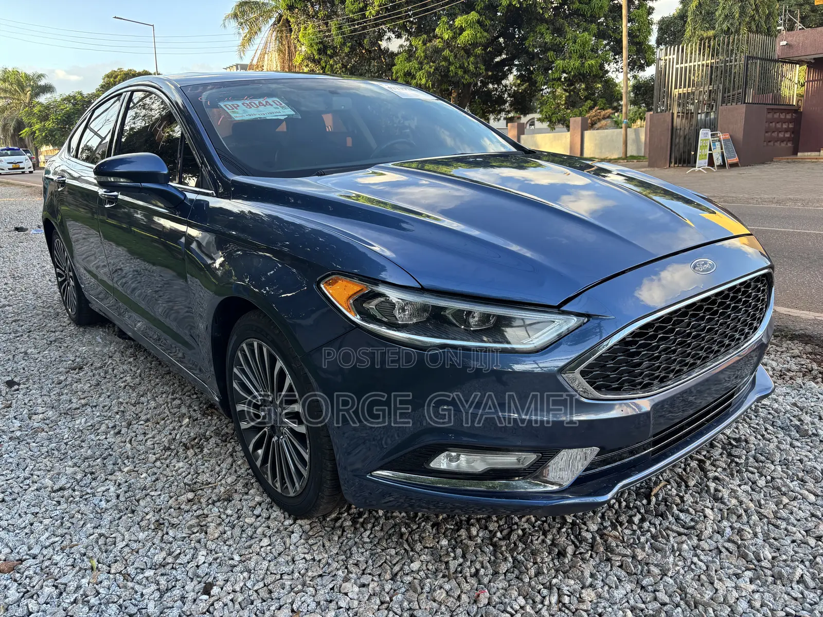 Ford Fusion Titanium AWD 2018 Blue