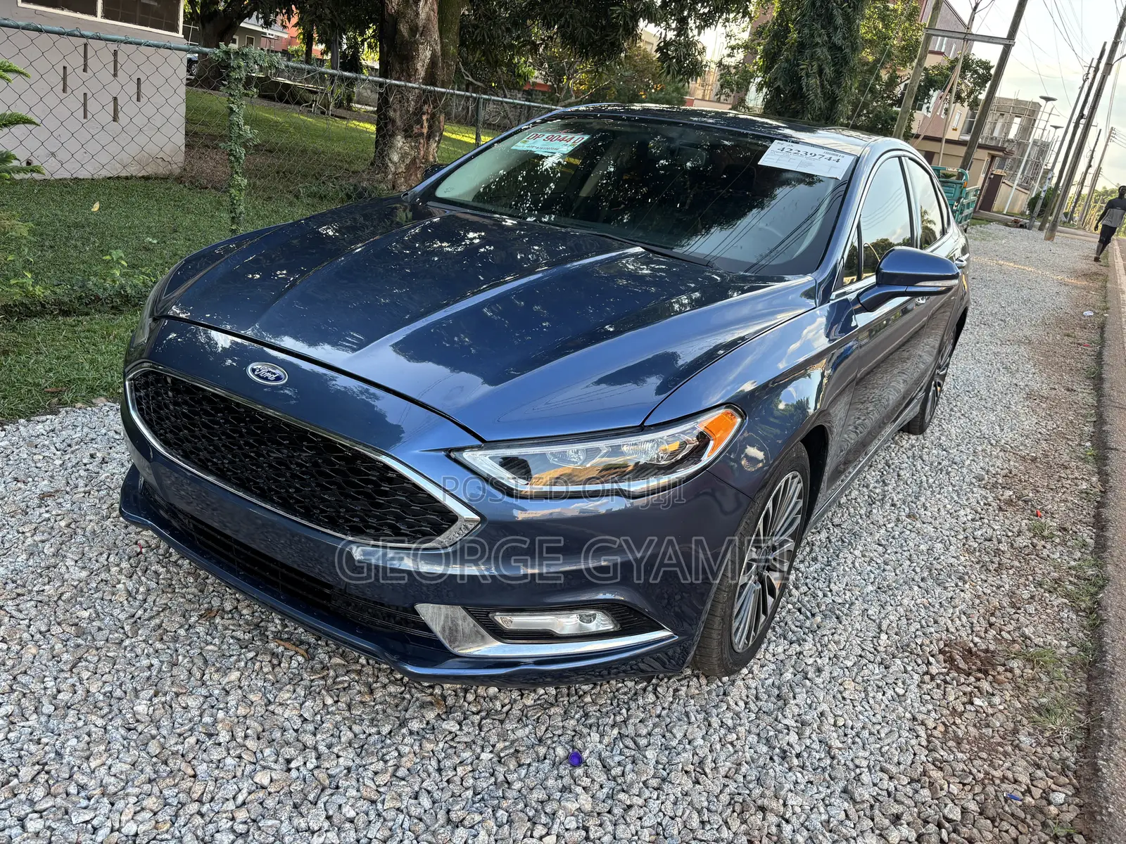 Ford Fusion Titanium AWD 2018 Blue