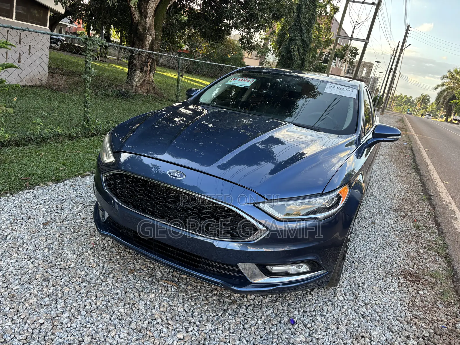 Ford Fusion Titanium AWD 2018 Blue