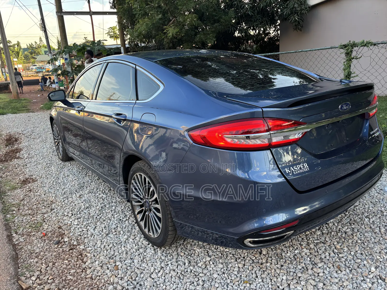 Ford Fusion Titanium AWD 2018 Blue
