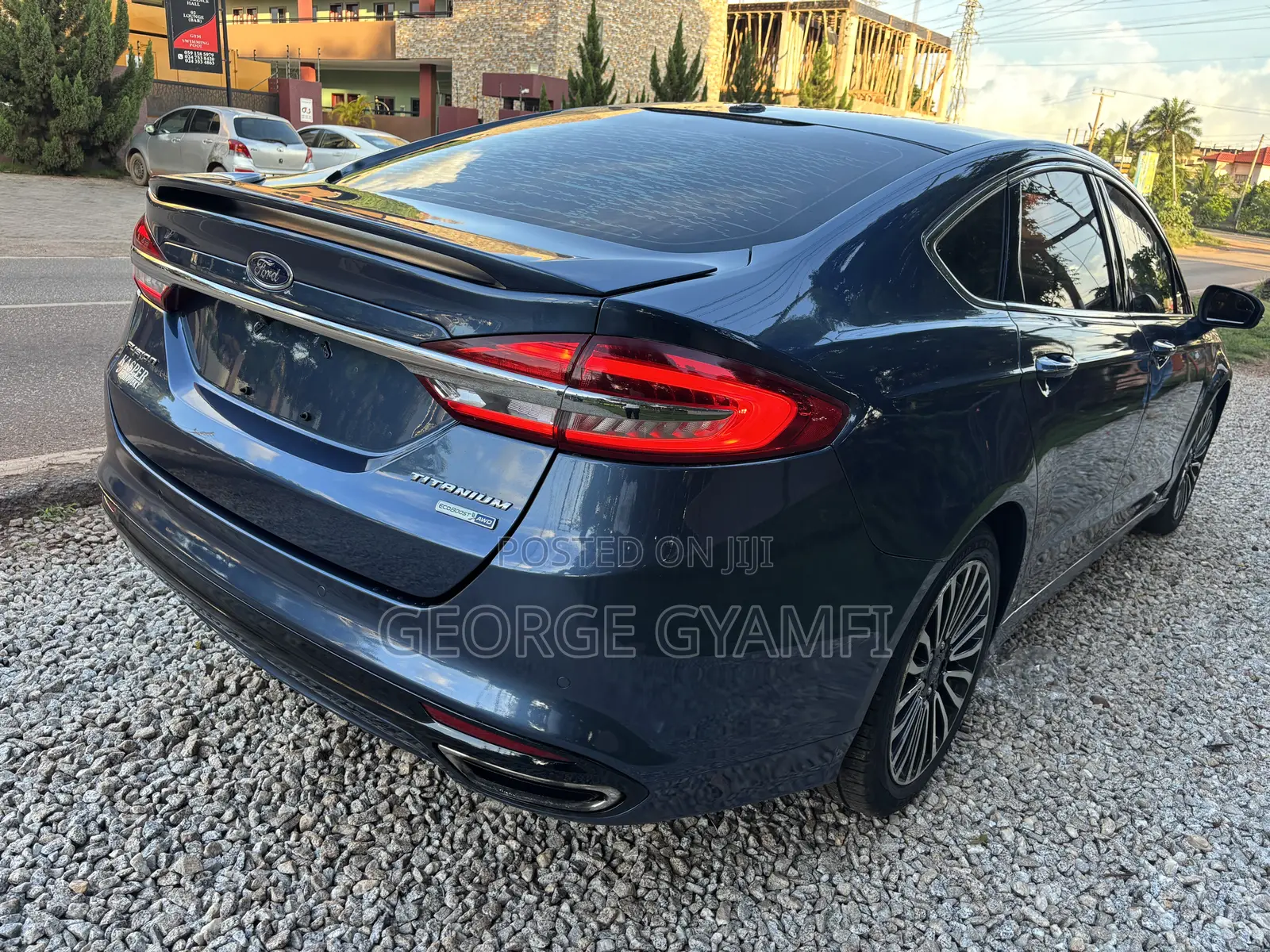 Ford Fusion Titanium AWD 2018 Blue