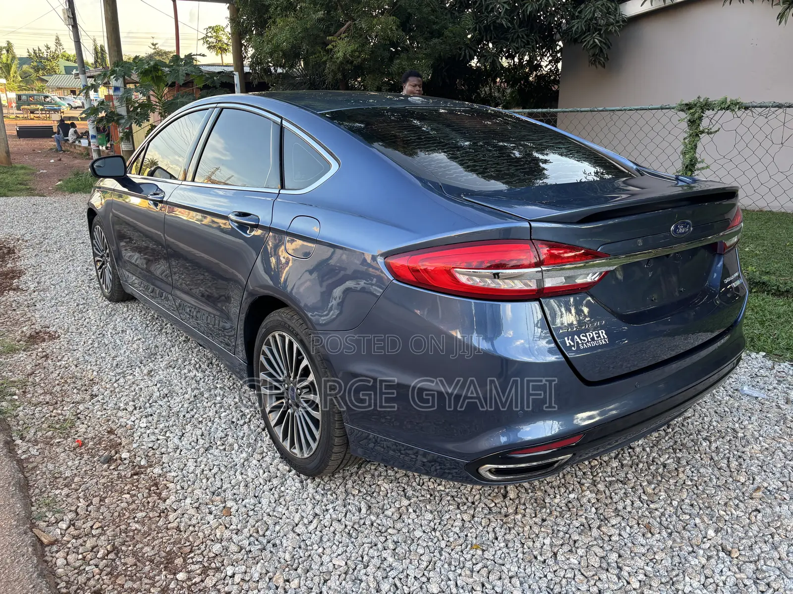 Ford Fusion Titanium AWD 2018 Blue