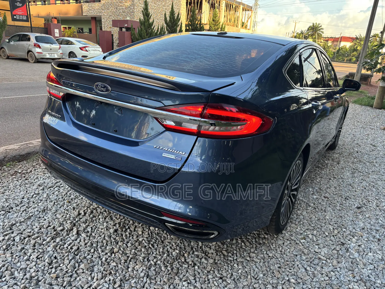 Ford Fusion Titanium AWD 2018 Blue