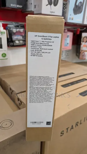 New Laptop HP OmniBook 5 Flip 14-fp0023dx 16GB Intel Core 7 SSD 512GB
