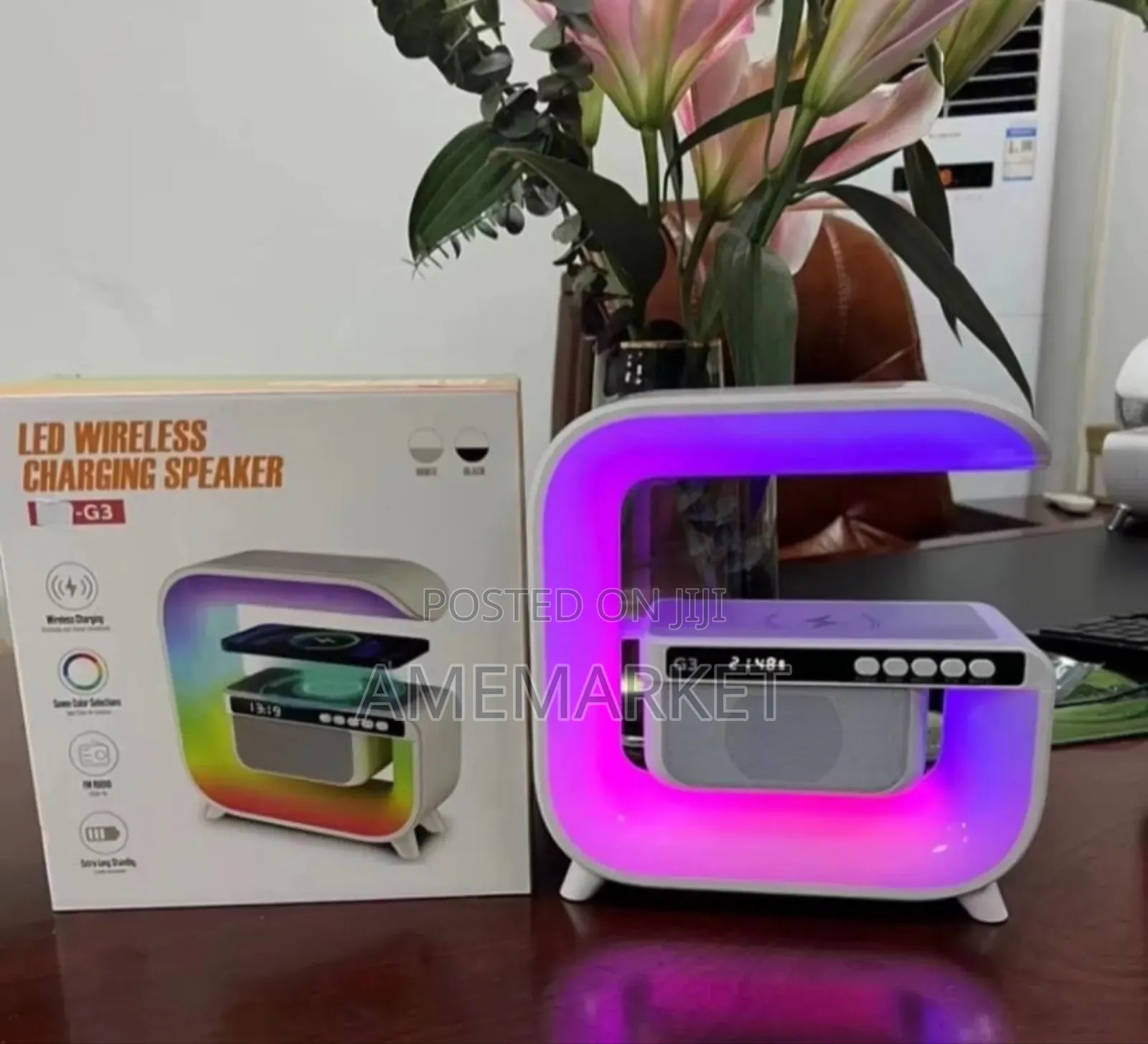 Led Wireless Phone Charging Bluetooth Speaker (Bt 2301)