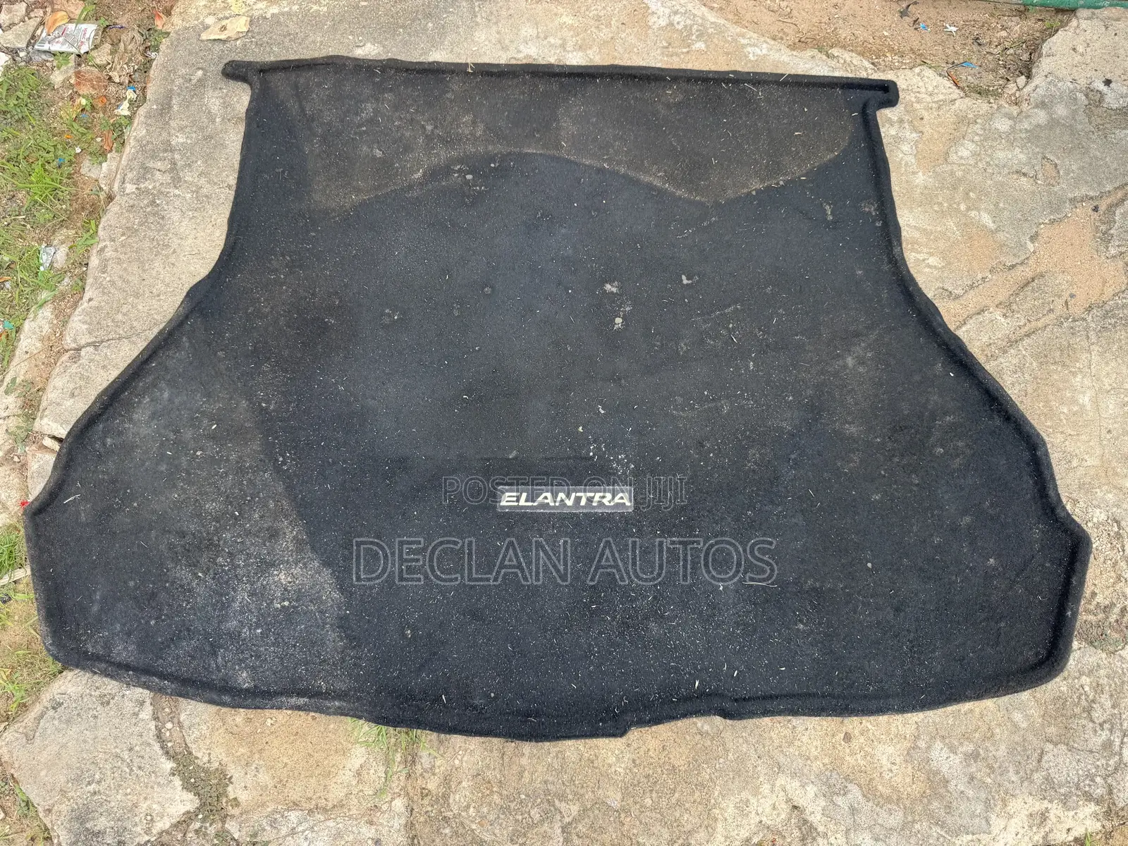 2013-2019 Hyundai Elantra Rear Back Trunk Cargo Mat Rug Cover Oem