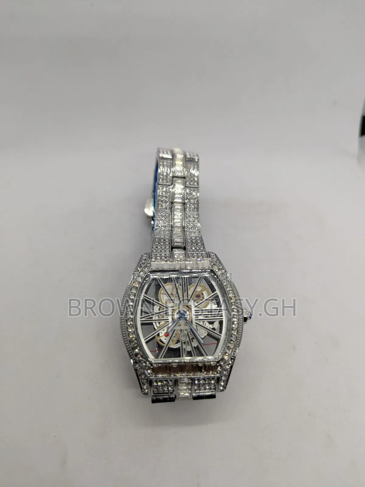Iced Out Carter Roadster Skeleton Watch
