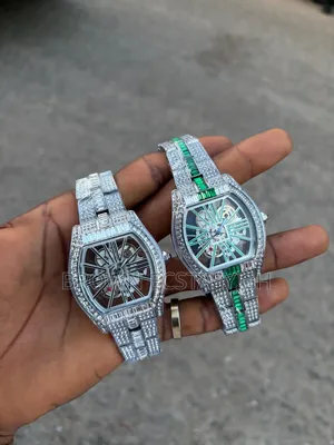 Iced Out Carter Roadster Skeleton Watch