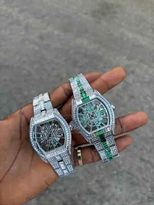 Iced Out Carter Roadster Skeleton Watch