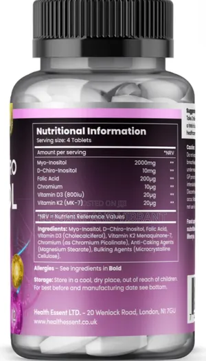 Myo and d'Chiro Inositol Supplement