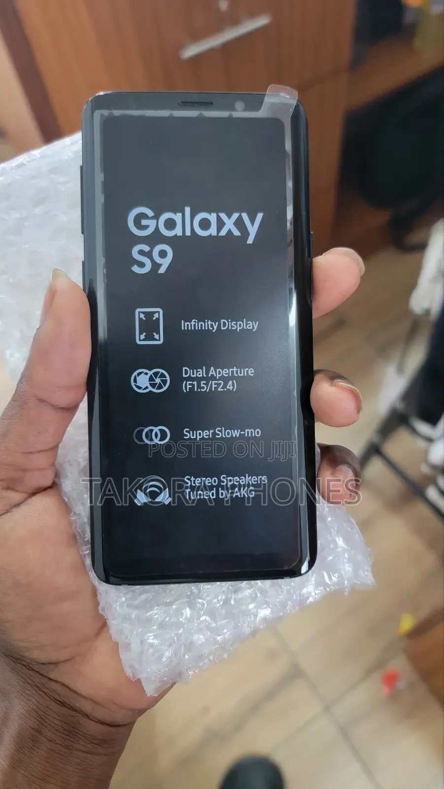 New Samsung Galaxy S9 64 GB Black