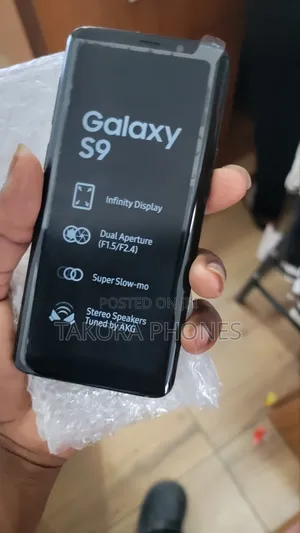 New Samsung Galaxy S9 64 GB Black
