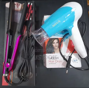 Sonar Hair Straightener Nova Dryer Package Promo.