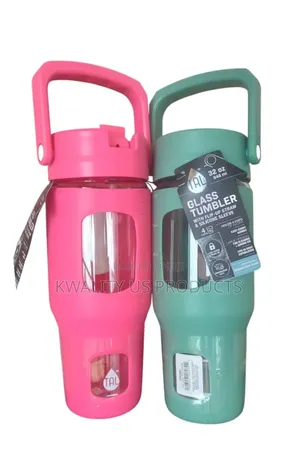 Tal Glass Straw Tumbler - 936ml