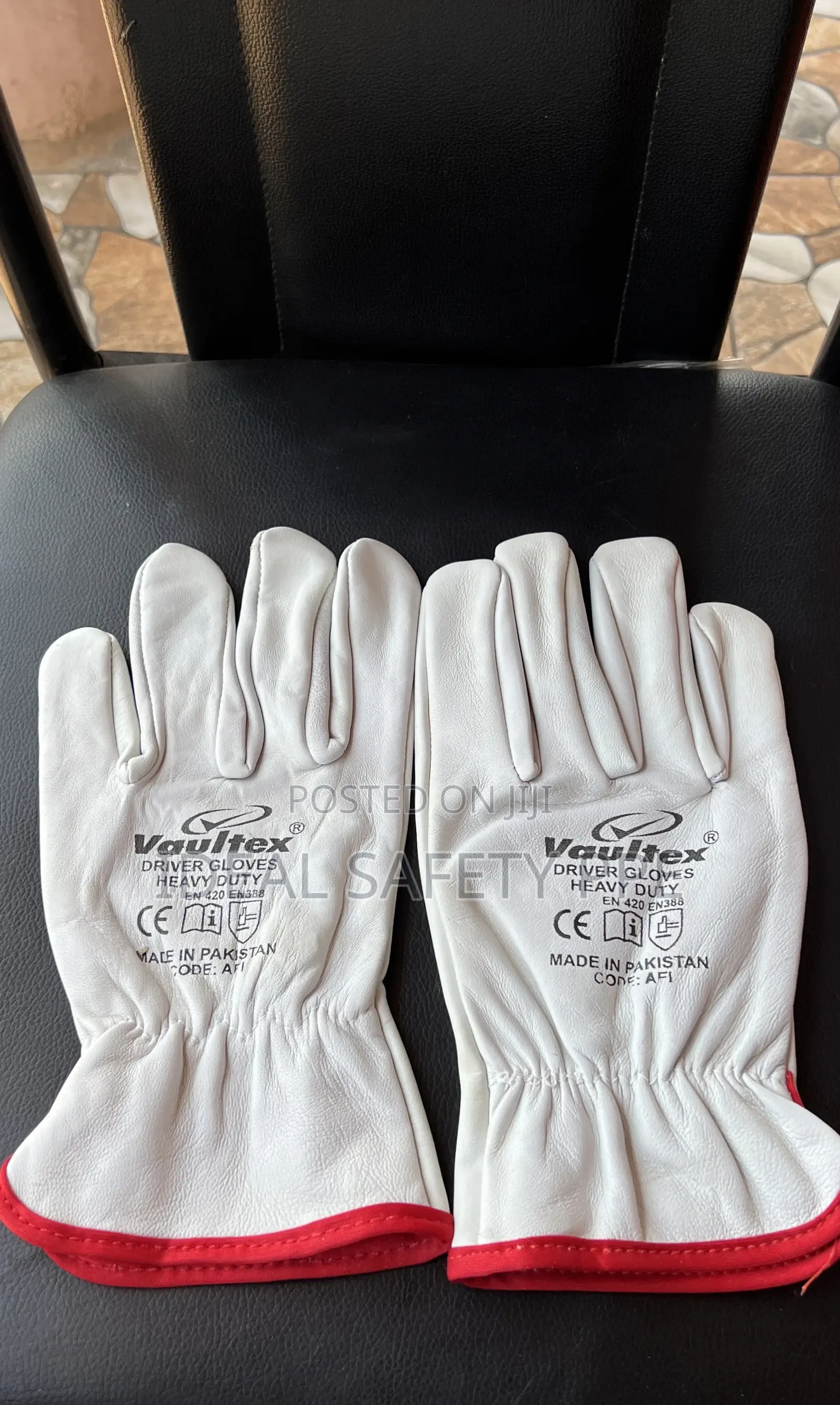Vaultex Leather Driver Gloves (Heavy Duty)