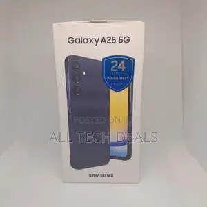 New Samsung Galaxy A25 128 GB Black