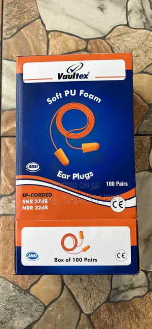 Vaultex Pu Foam Corded Ear Plugs