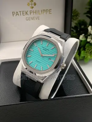 Patek Philippe Multi-Colored Silicone Strap Watch