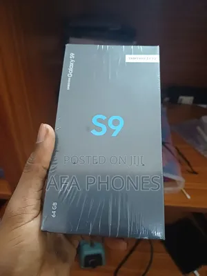 New Samsung Galaxy S9 64 GB Black