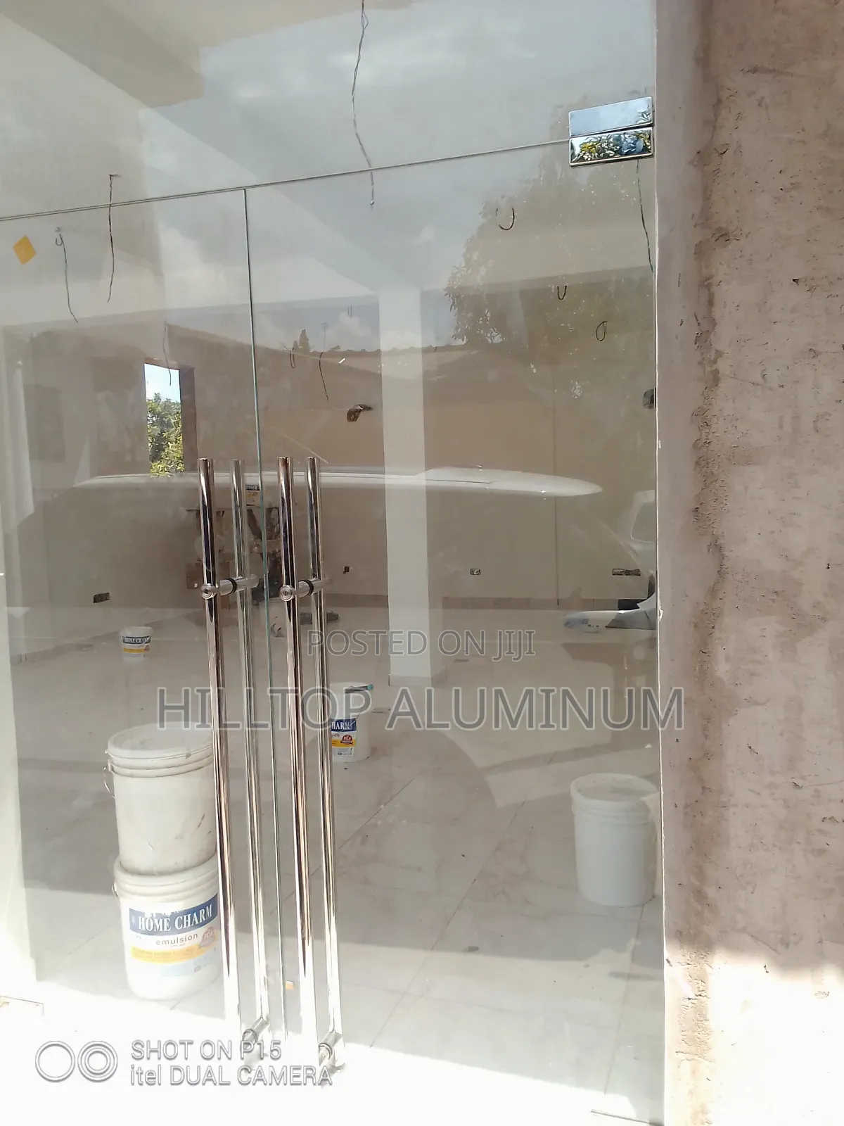Tempered Glazz Installation for Doorr