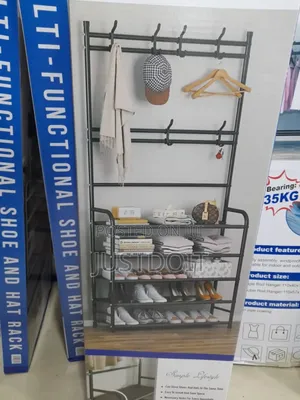 Multi Functional Shoe and Hat Rack