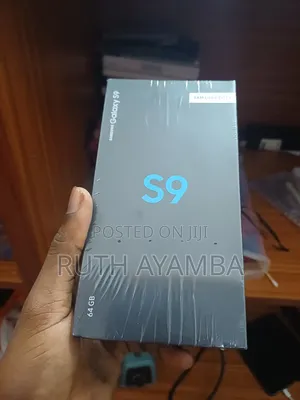 New Samsung Galaxy S9 64 GB Black