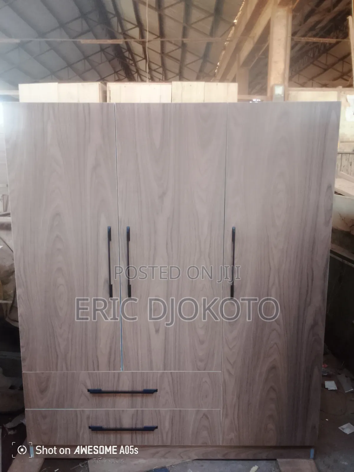 Big Wardrobe With Big Two Drawers