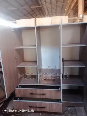 Big Wardrobe With Big Two Drawers