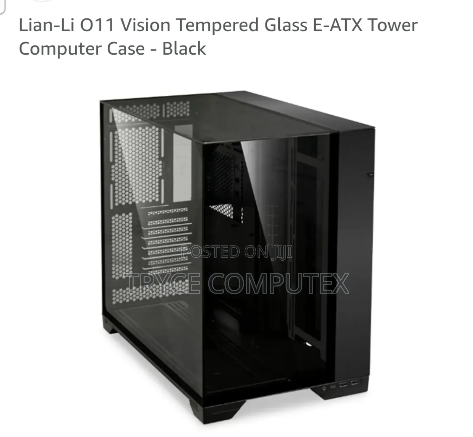Lian-Li O11 Vision Compact Tempered Glass E-Atx Tower Computer Case