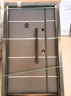 Heavy One and Halves Gray Doors