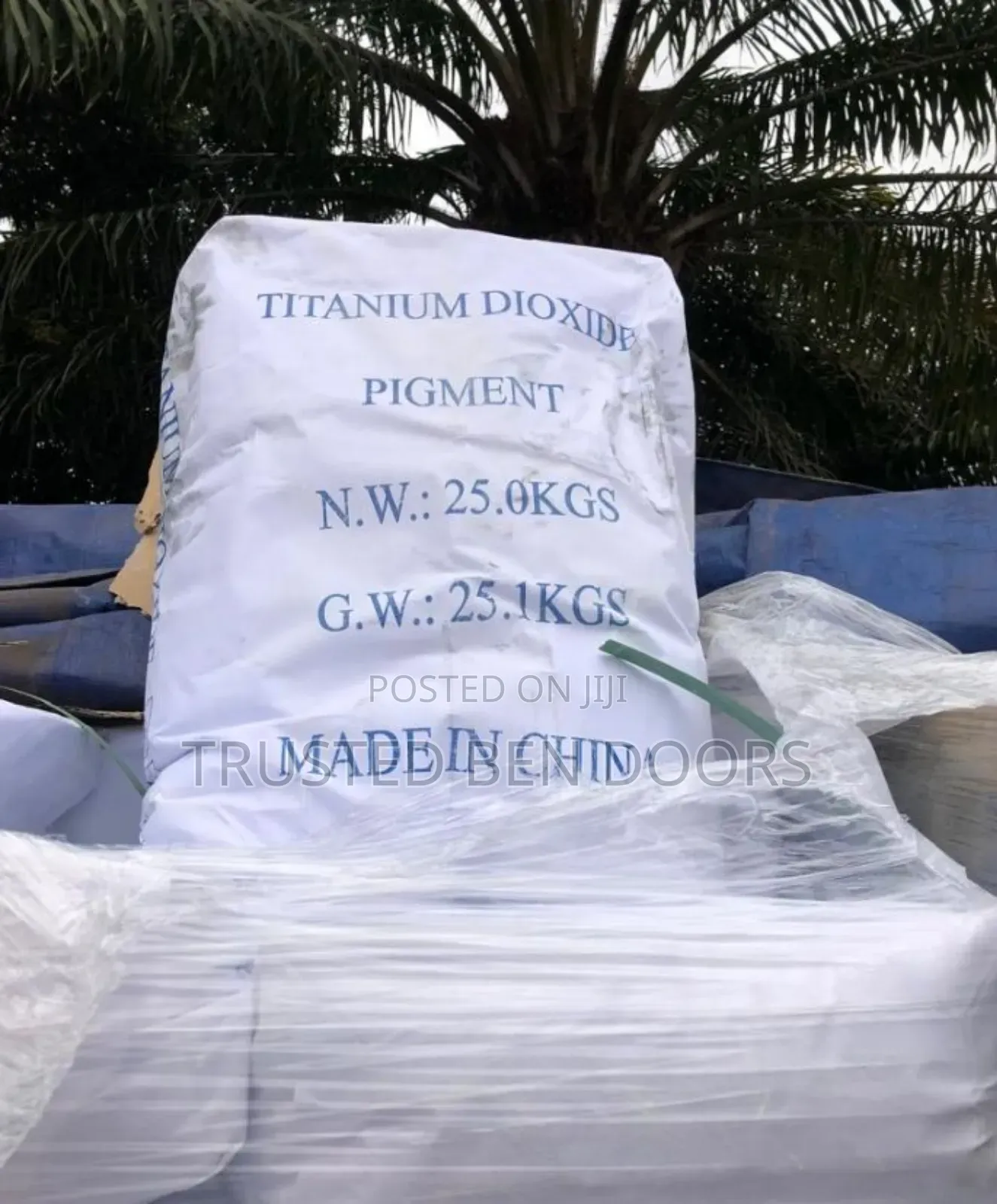 White Color Pigment Iron Oxide for Concrete Works