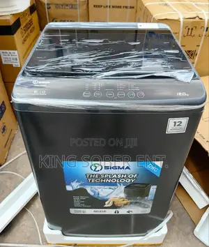 Fully Automatic Sigma 12kg Top Load Washing Machine 3850gh