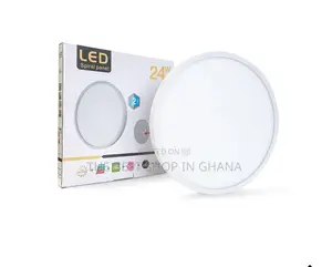 24w Uk Made Spiral Ceiling Light With Remote Available for Sale