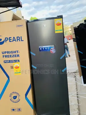 Super Cool Pearl 242ltrs Dark Grey Upright Freezer Puf-370-1a